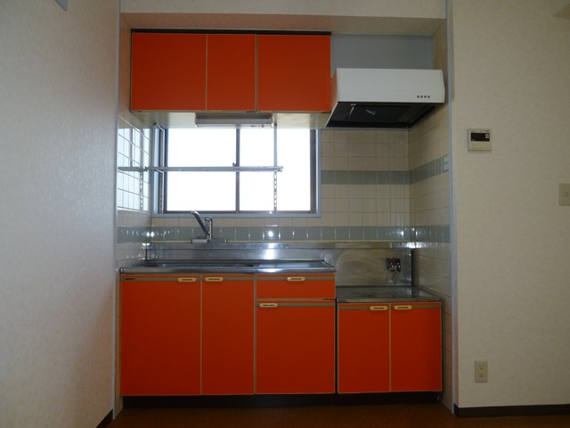 Kitchen. Retro modern color ring