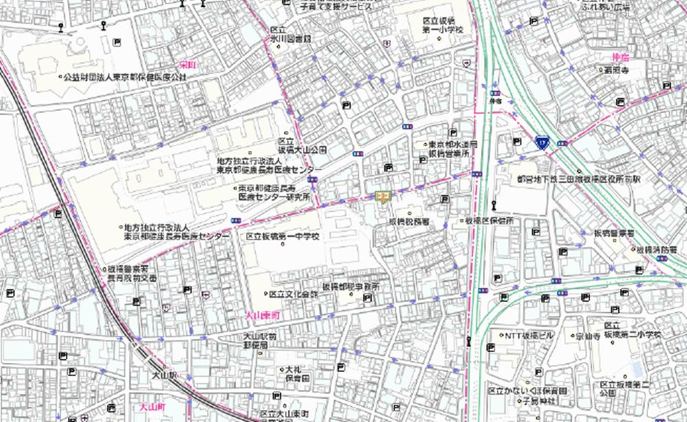 Local guide map
