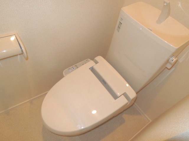 Toilet. With Washlet