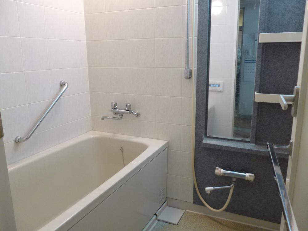 Bathroom. With big success bathroom dryer in your laundry on a rainy day