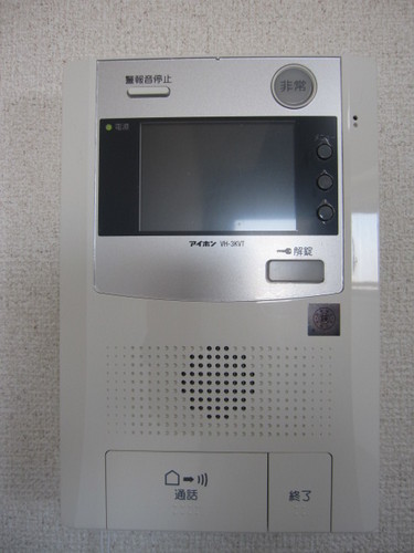 Security. TV monitor interphone