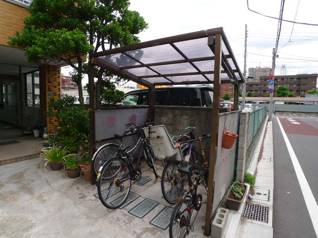 Other common areas. I am very happy Covered bicycle parking! 