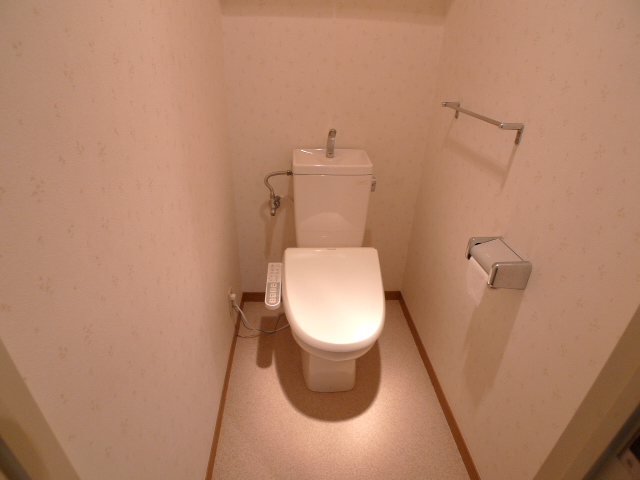 Toilet. It is a popular bus toilet by properties