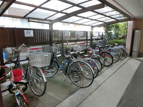 Other common areas. Bicycle equipped