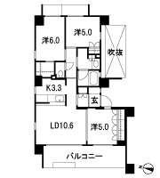Floor: 3LDK, occupied area: 67.23 sq m, Price: 38,980,000 yen, now on sale