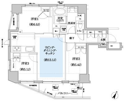 Floor: 3LDK, occupied area: 67.12 sq m, Price: 34,900,000 yen, now on sale