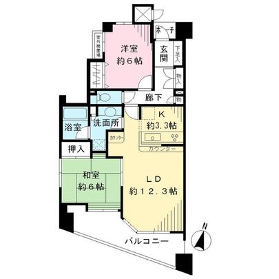 Floor plan. Katsushika-ku, Tokyo, Kamakura 3-chome