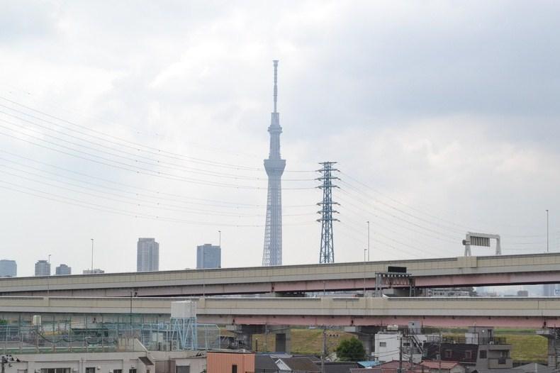 View photos from the dwelling unit. Tokyo Sky tree visible from the south balcony