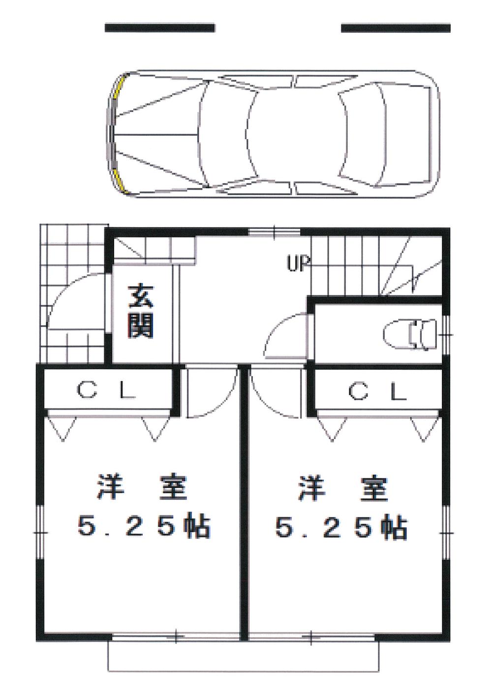 Floor plan. 29,300,000 yen, 4LDK, Land area 78.09 sq m , Building area 104.49 sq m