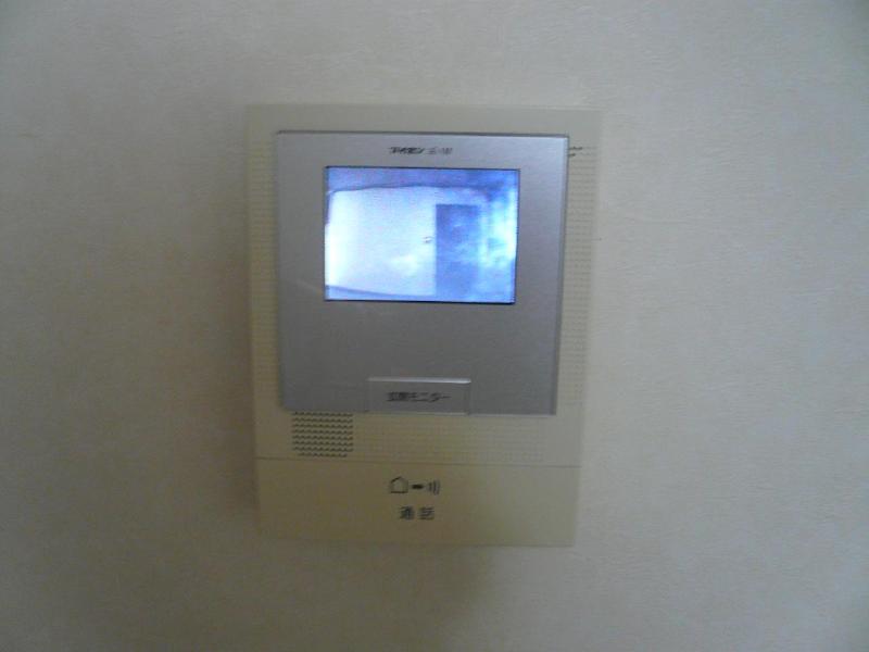 Security. TV monitor Hong