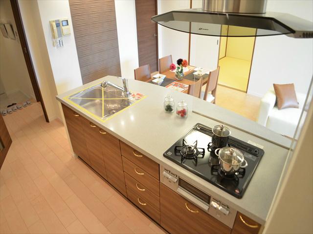 Kitchen. Popular face-to-face counter kitchen