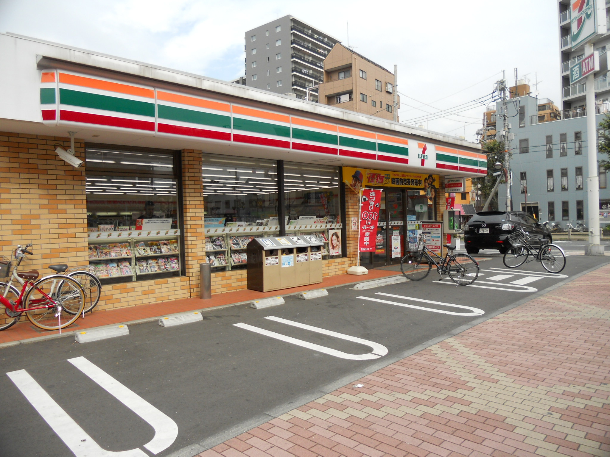 Convenience store. Seven-Eleven Kameari 4-chome up (convenience store) 279m