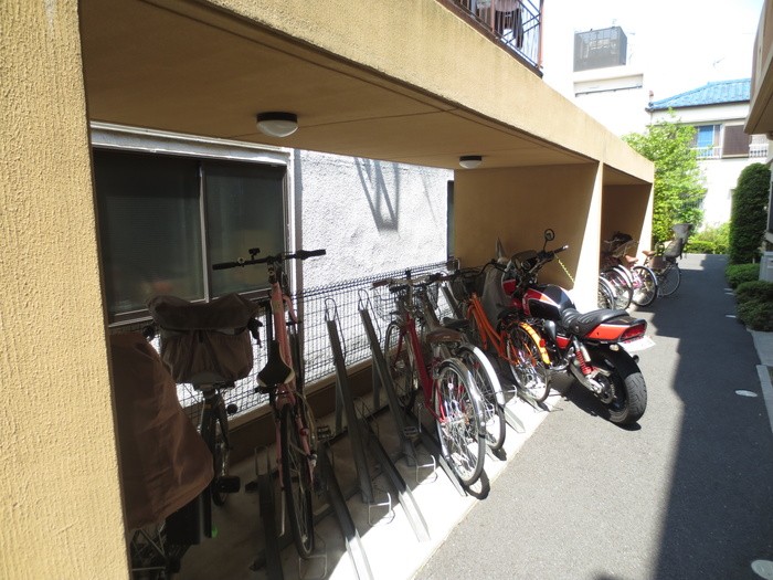 Other common areas. Bicycle-parking space