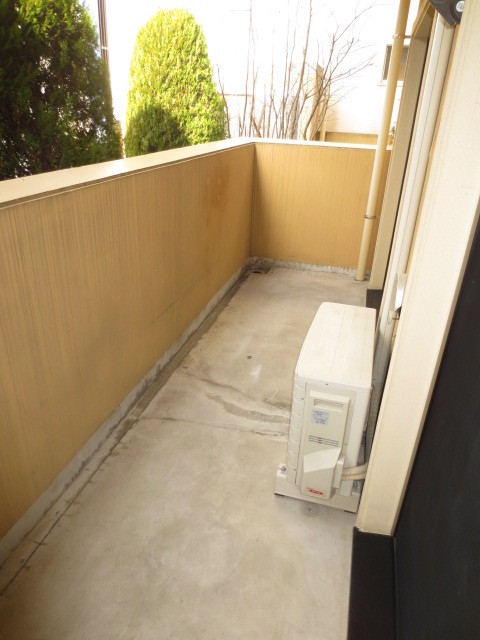 Balcony. Balcony facing the living room