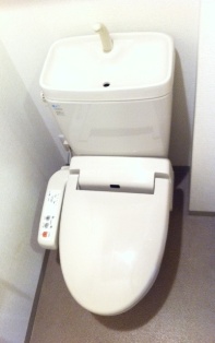 Toilet. Washlet toilet seat