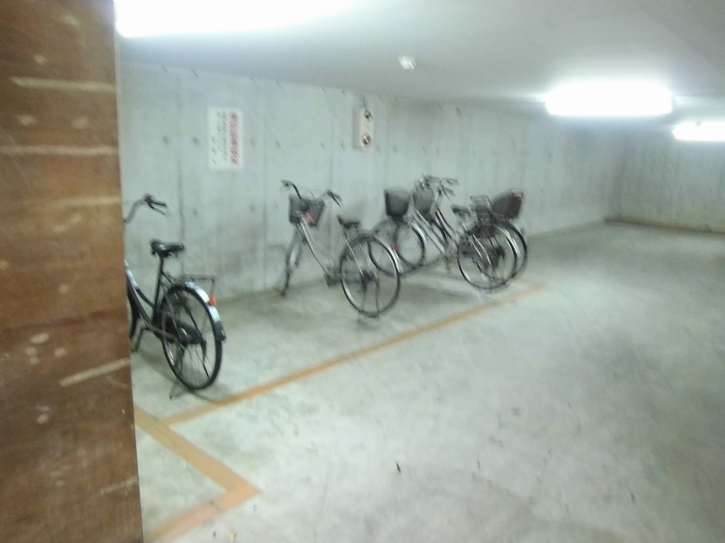 Other common areas. Bicycle-parking space