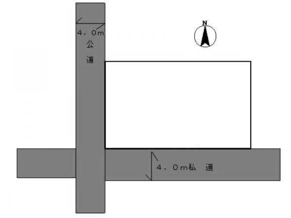 Compartment figure. Land price 50 million yen, Land area 128.13 sq m compartment view