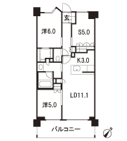 Floor: 2LDK + S, the occupied area: 66.31 sq m, Price: TBD