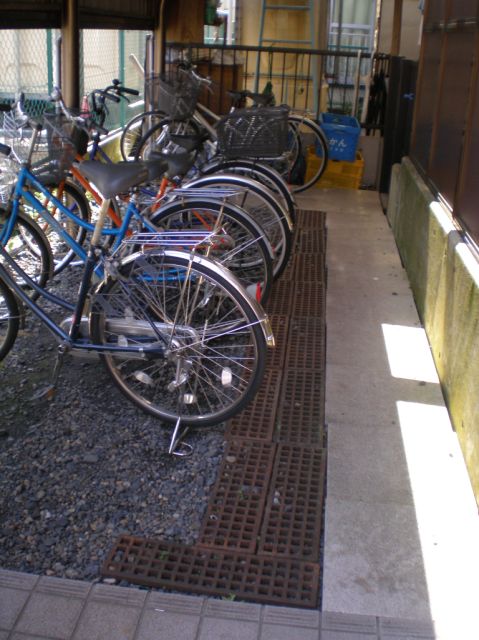 Other room space. There are bicycle parking lot, It is also comfortable to the station if the bicycle.
