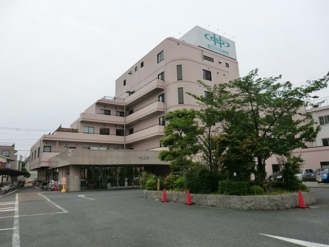 Hospital. 慈光 Board Horikiri 1143m to the central hospital
