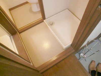 Other room space. It is a popular indoor washing machine storage and dressing room.