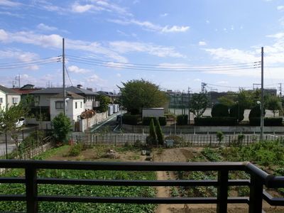 View. It spreads idyllic scenery from the balcony