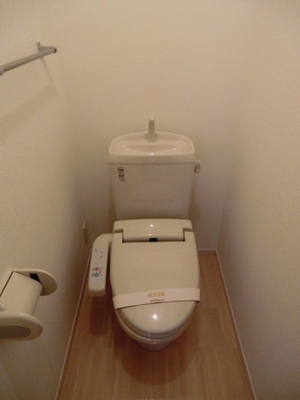 Toilet. Washlet equipped