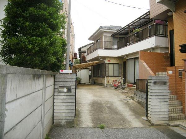 Local appearance photo. Building exterior, including front road