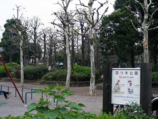 Local appearance photo. Yotsugi park