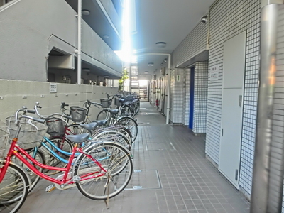 Other common areas. Bicycle-parking space