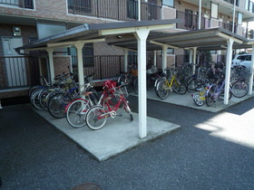 Other common areas. There are bicycle parking lot.