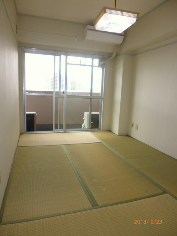 Living and room. Japanese-style room Tatami re-covered already