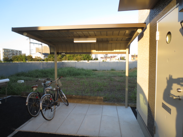 Other common areas. Place for storing bicycles