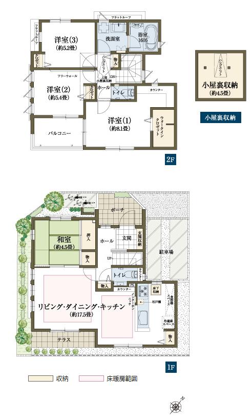 Floor plan. The park is widely, Good green often feeling ward Shinkoiwa park. Sports park and a wide lawn plaza, There is also such as basketball court, Crowded with children. Also, Around the square has become a jogging course, It has become diverticulum of the place of the people.