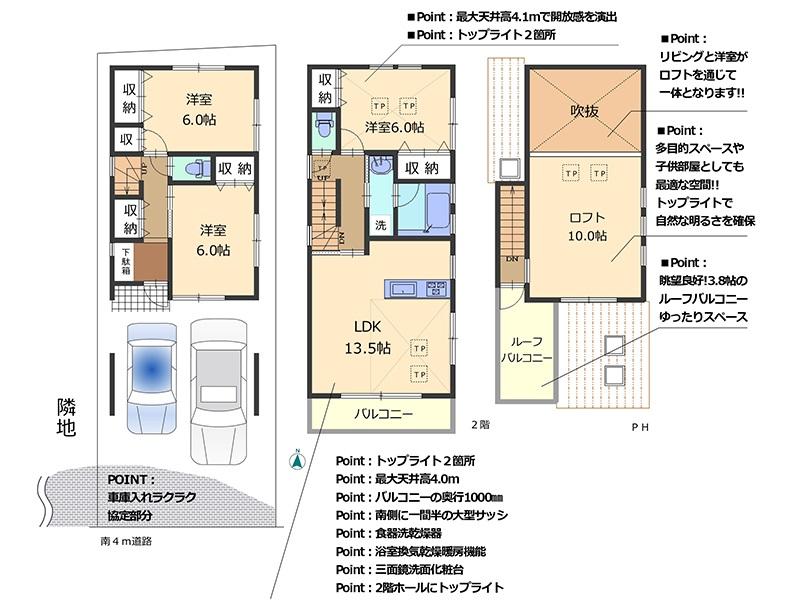 Floor plan. 39,800,000 yen, 3LDK, Land area 83.17 sq m , Building area 92.73 sq m floor plan