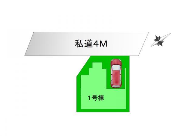 Compartment figure. 39,800,000 yen, 2LDK+S, Land area 49.61 sq m , Building area 84.34 sq m compartment view