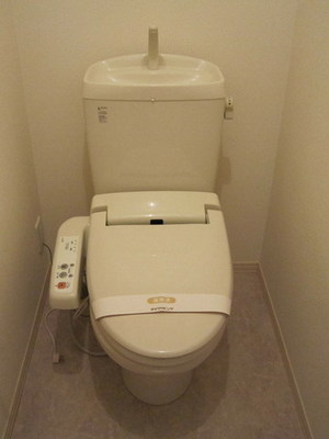 Toilet. Washlet equipped