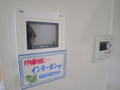 Other Equipment. Intercom with TV monitor