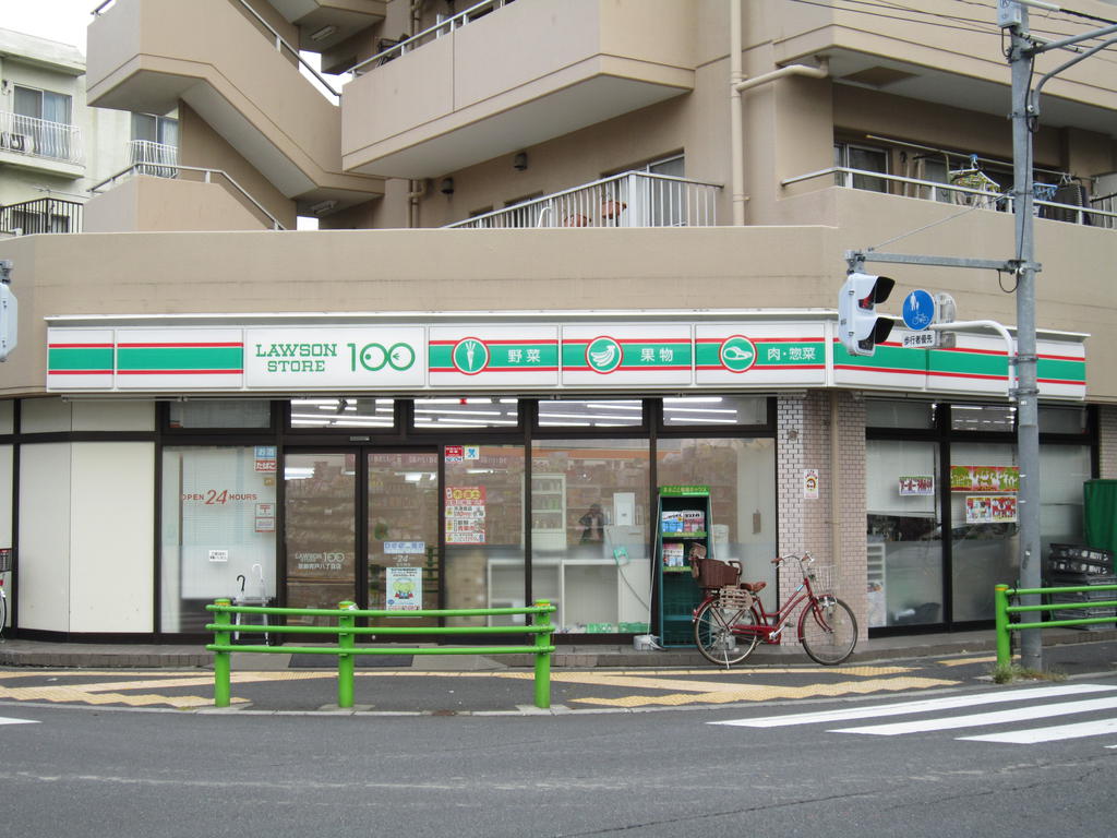 Convenience store. STORE100 Katsushika Aoto eight-chome up (convenience store) 81m