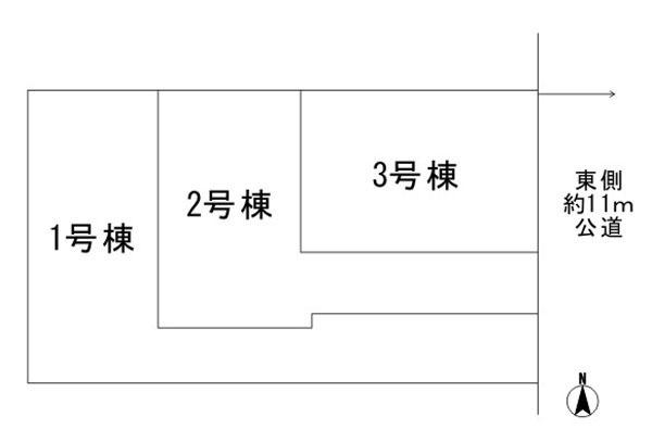 Compartment figure. 33,800,000 yen, 4LDK, Land area 126.82 sq m , Building area 101.25 sq m