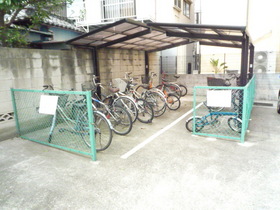 Other common areas. Bicycle parking space