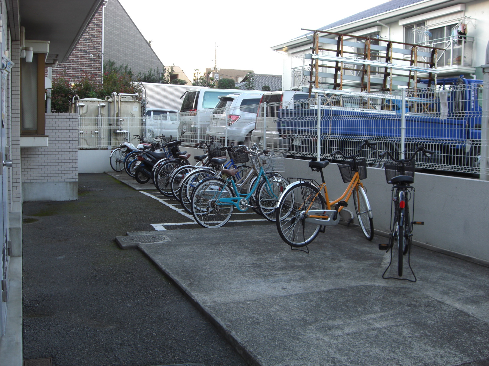 Other common areas. Bicycle-parking space