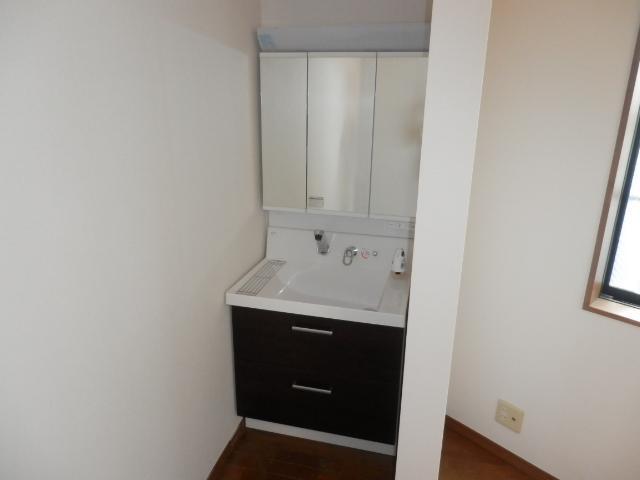 Washroom. Shampoo dresser