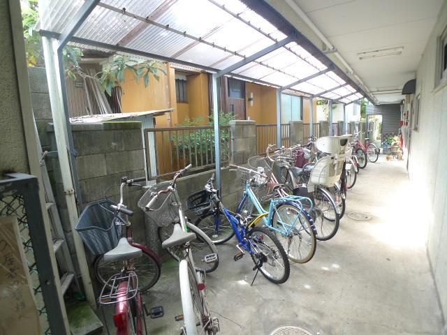 Other common areas. Bicycle-parking space