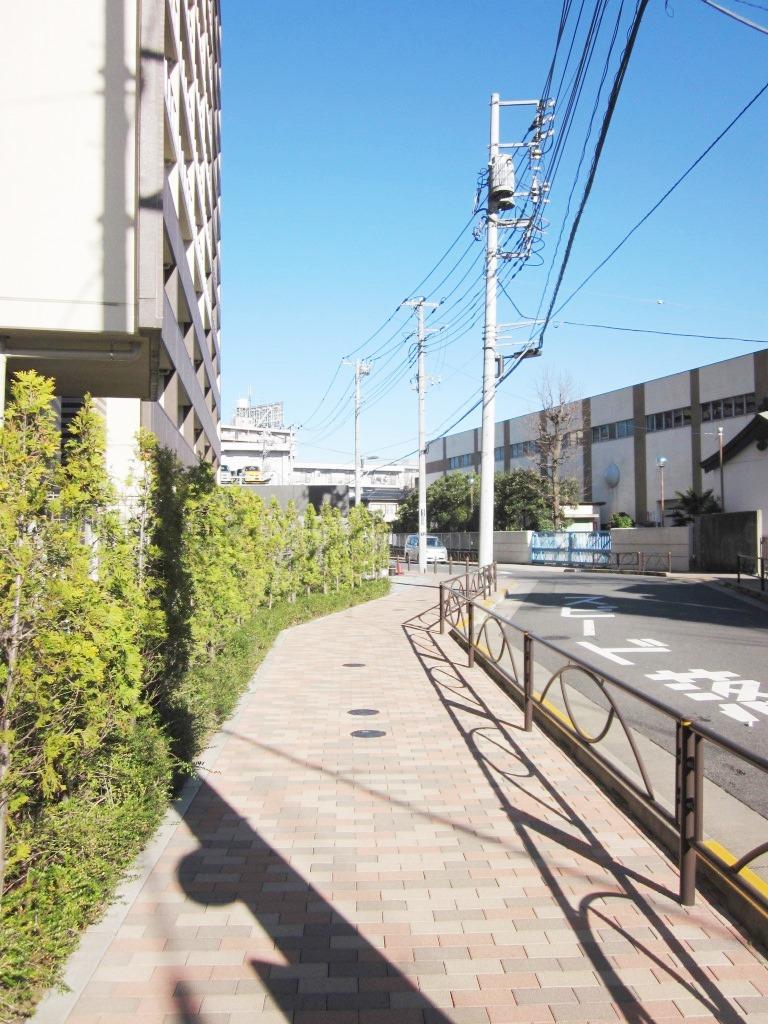 Other local. Around the road are equipped with sidewalk.