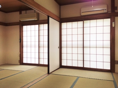 Living and room. Following Japanese-style room (6 quires & amp; amp; 6 Pledge)