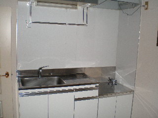 Kitchen. Gas stove can be installed