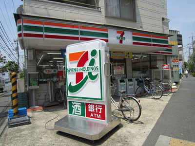 Convenience store. Seven-Eleven Nishishinkoiwa store up (convenience store) 438m