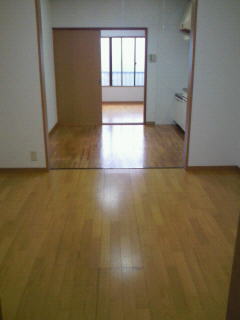 Living and room. Entrance → Western-style