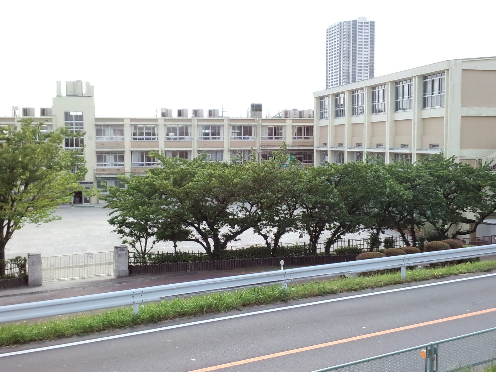 Primary school. 379m to Katsushika Tatsugane the town elementary school (elementary school)